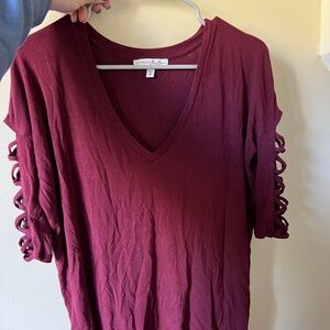 Women’s Express Brand Maroon Blouse